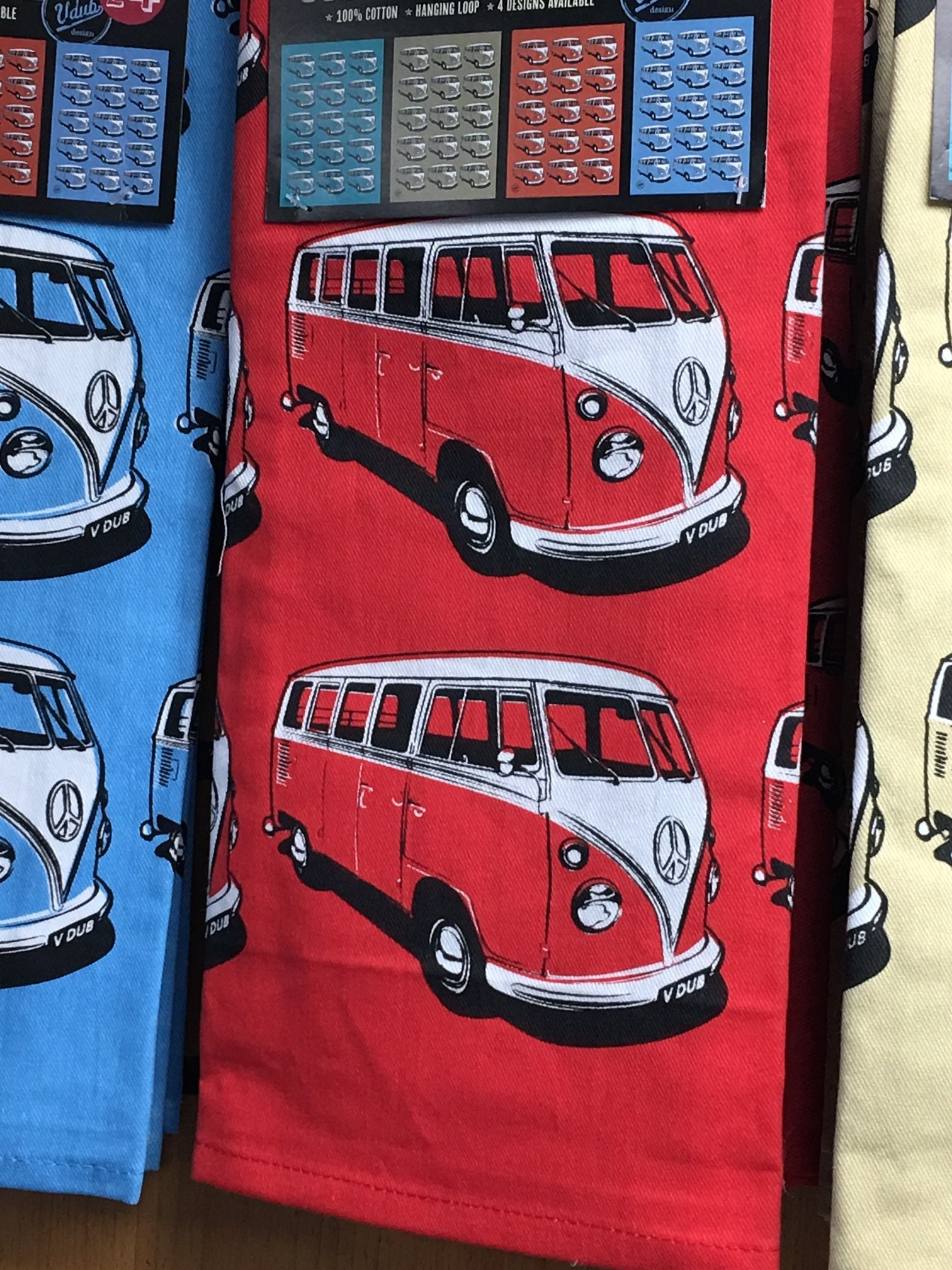VW Camper Van Tea Towel 